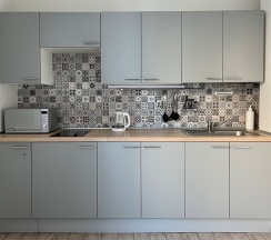 "Platinum" Однокомнатная квартира на набережной Невы (Метро Площадь Ленина/Новочеркасская, 5 минут на транспорте) в Rauktis apartments