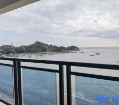 Двухместный номер Standard с балконом и с видом на море 2 отдельные кровати в Taishan Golden Beach Resort