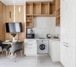 Студия с двумя раздельными кроватями в Сибирские номера