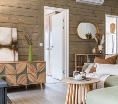 Дом Кедр с баней и купелью в Timeless