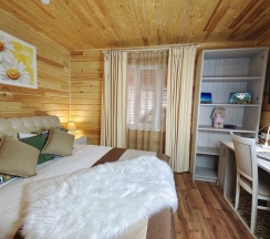 Двухкомнатные четырёхместные Апартаменты с кухней в Лоза Хутор