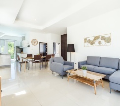 Вилла Luxury с балконом и с красивым видом из окна в Отель The Oriental Beach Pearl