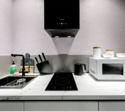 Studio Double одноместный, но возможно пребывание вдвоем, кровать 110х200 в Yapartments