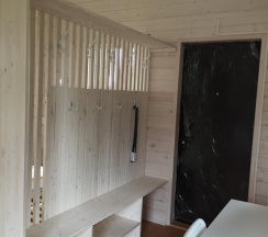 Коттедж с красивым видом из окна в Ежевика