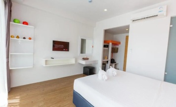 Двухместный номер Делюкс с балконом 2 отдельные кровати в The Frutta Boutique Patong Beach