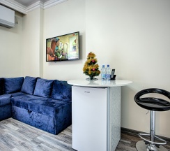 Двухместные апартаменты 7 с видом на внутренний двор 2 отдельные кровати в Exclusive Hotel&Apartments