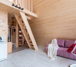 Светлое шале 1 в Рай в шалаше