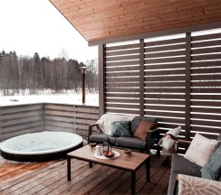 Лодж «XL» с купелью в Wish Home Eco-Lodge Yahroma