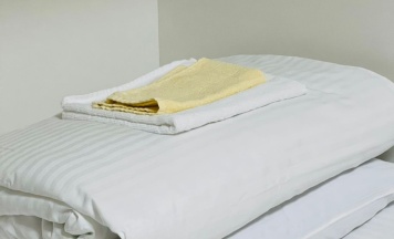 Кровать в муж 10мест номере в Fox