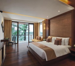 Пентхаус с джакузи с 3 комнатами с видом на море в Отель Mövenpick Phuket Bangtao