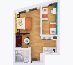Family Apartment Arbat в Axis.Moscow Arbat