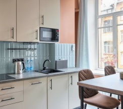 Аппартаменты с кухней в Tuchkov hotel