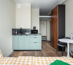 1-комнатные апартаменты студия в BestFlat24 (БэстФлэт24) на улице Шереметьевская 85с1