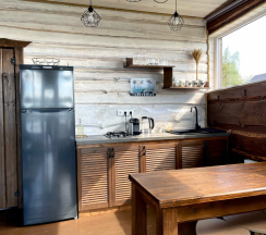 Коттедж с террасой в Chuchemlya eco village