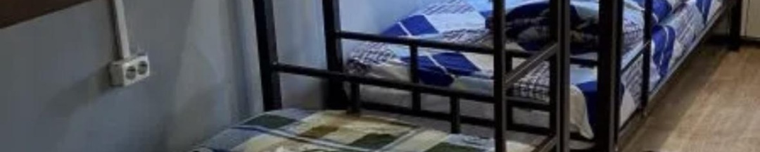 Кровать в 4-местном общем номере в На Красноармейском