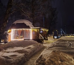 Двухместное бунгало Premium с 2 комнатами двуспальная кровать в Lake-Ville