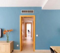 Апартаменты с 3 комнатами с видом на бассейн в Ibersol Spa Aqquaria Suites