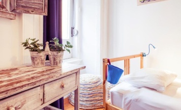 Трёхместный номер Standard в Lisbon Chillout Hostel