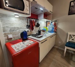 Апартаменты улучшенные Квартира-студия на Маресьева 6к1 в The Loft Studio Moscow