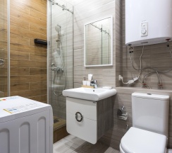 Апартаменты Wood в Hotel design style