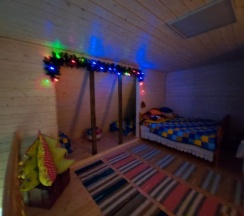 Коттедж с красивым видом из окна в Печки-лавочки