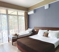 Трёхместный комфорт с общей террасой  в Уральские самоцветы