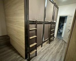 Кровать в 6-местном общем номере (без окна) в Dream hostel