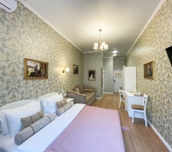 Бизнес с кондиционером (до 4-х человек, Джуниор Сюит) в Catherine Art Hotel