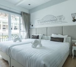 Двухместный номер Standard с балконом 2 отдельные кровати в White Ivory Bed & Breakfast