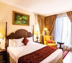 Семейные апартаменты с 2 комнатами с панорамным видом на город в Mercure Barsha Heights