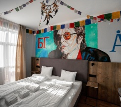 Трехкомнатный стандарт с видом на горы в Ays Design Hotel