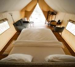 Тент-хаус с купелью в Ороктой парк