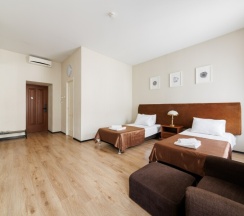 Номер комфорт с двумя отдельными кроватями в Имидж