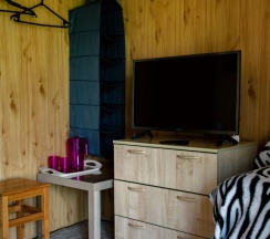 Двухместный номер Superior с видом на горы двуспальная кровать в Манжерок