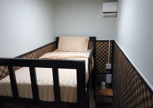 Кровать в общем номере в Lipe Hostel