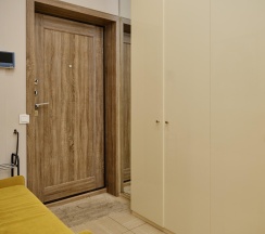 1-комнатные апартаменты люкс с 1 двуспальной кроватью в RentPlaza (РентПлаза) на улице Шейнкмана