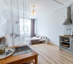 Апартаменты для 4х на Степана Разина 2 на 11 этаже (205) в Степаненков