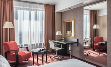 Стандартный номер для гостей с ограниченными возможностями в Cosmos Izhevsk Hotel