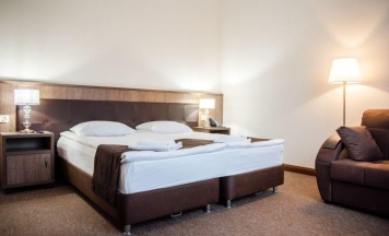 2-комнатный номер люкс с 1 двуспальной кроватью (с завтраком) в Albert Hotel