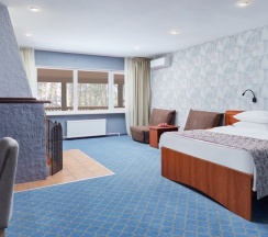 Однокомнатный люкс с камином/ Suite with fireplace в Кантри Резорт