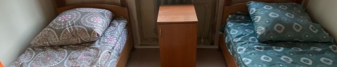 Кровать в общем номере c 2 двухъярусными кроватями (удобства на этаже) №7 в Хостел