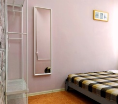 Небольшой с 1 двуспальной кроватью в Hostel Vega