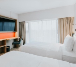 Двухместный номер 2 отдельные кровати в Hampton by Hilton Warsaw Reduta