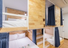 Кровать в общем номере в Sleep Z Hostel by Icon Park