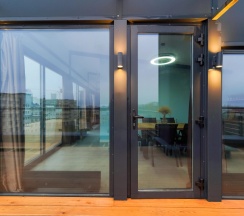 Апартаменты Superior с 3 комнатами с балконом в Апарт-отель Residence Graphite