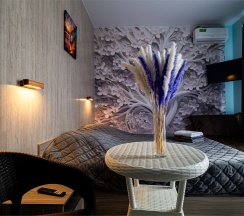 Двухместный номер с 1 кроватью и балконом в Гостевой дом