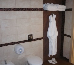 Люкс Premium с балконом и с красивым видом из окна в Шторм