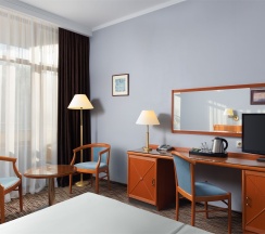Номер Classic SPA, с балконом - с двуспальной кроватью в Arthurs SPA Hotel by Mercure