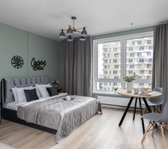 Wave - 3х местные делюкс-апартаменты около м.Сокол (6 этаж) в Smart Lofts Moscow