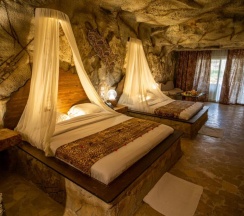 Двухместный Room Royal Cave 2 отдельные кровати в Caves Beach Resort Hurghada - Adults Only - All Inclusive